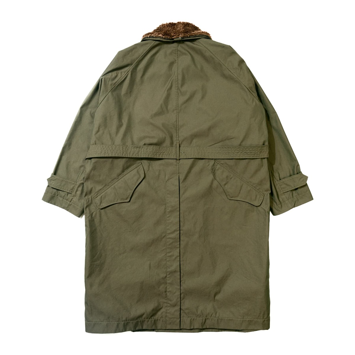 Engineered Garments CP Weather Poplin Storm Coat - Olive