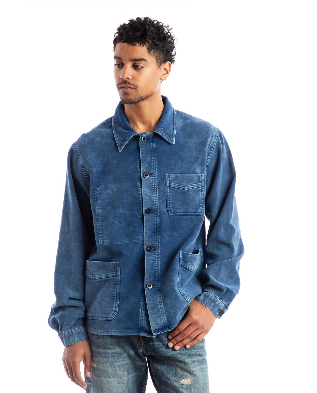 French Workwear Moleskin Jacket | Garmentory