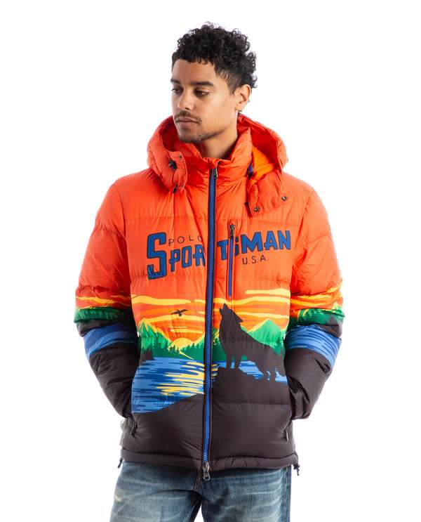 ジャケット・アウター Vintage Polo Sportsman Jacket Msize Vintage Polo Sportsman Down Filled Chinstrap Jacket SZ L – The