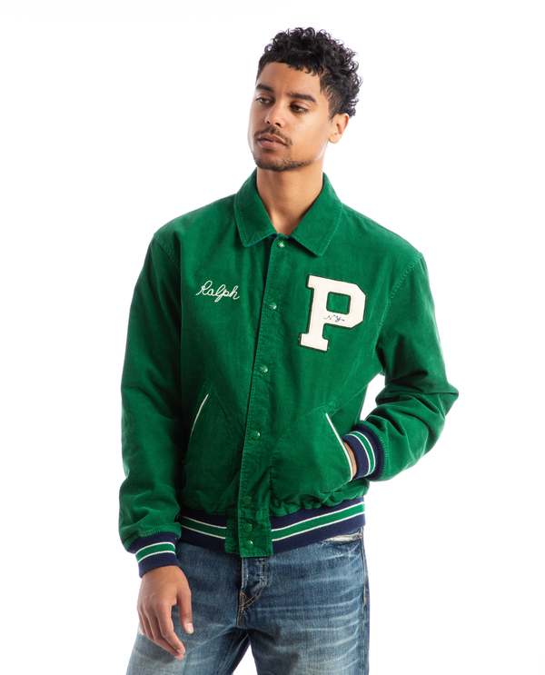 Polo Ralph Lauren Reversible Varsity Jacket - green | Garmentory