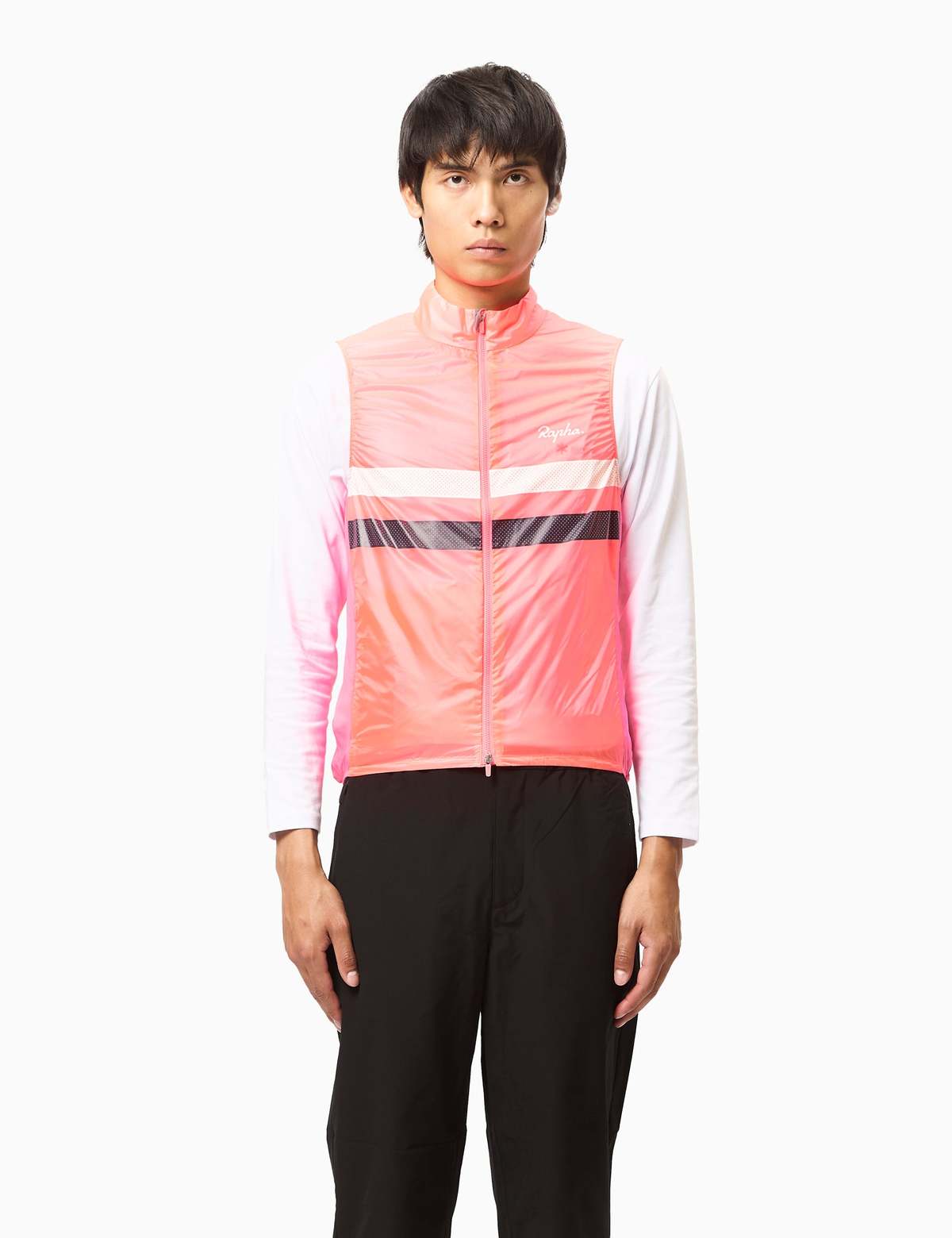 Pink Rapha Rain Gilet Rapha Mens Pro Team Lightweight Gilet