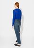 6397 Skinny Crew sweater - Ultramarine - Thumbnail 4