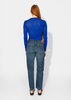 6397 Skinny Crew sweater - Ultramarine - Thumbnail 5