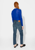 6397 Skinny Crew sweater - Ultramarine - Thumbnail 6