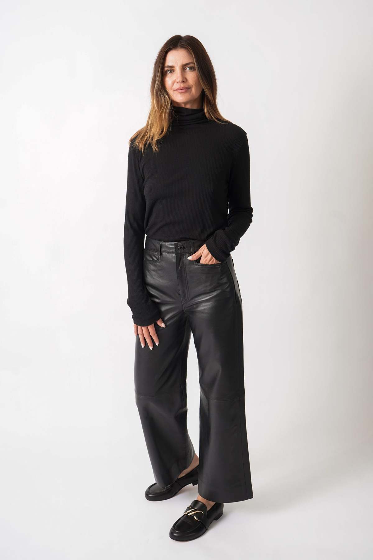 Proenza Schouler Sadie Pant - black | Garmentory display picture 1