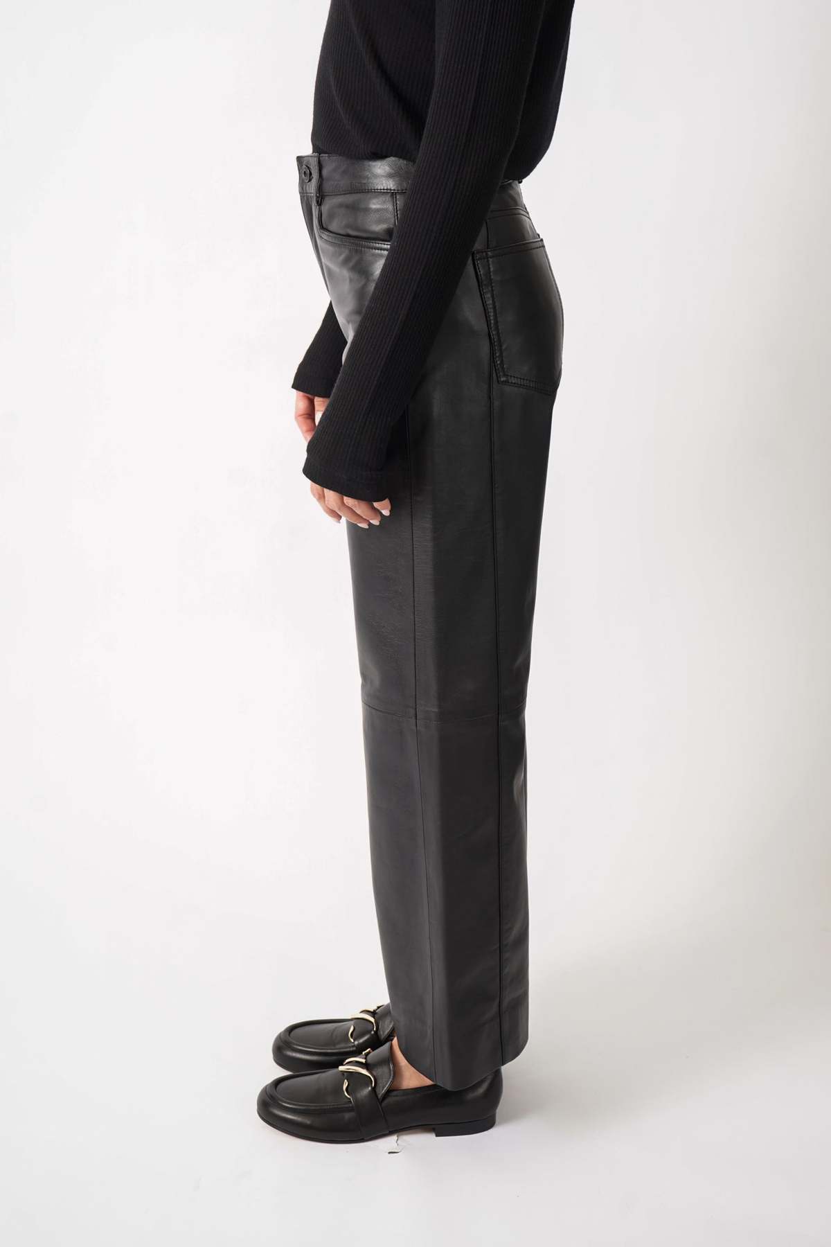 Proenza Schouler Sadie Pant - black | Garmentory display picture 1