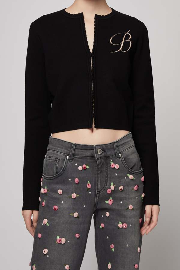 Blumarine 2M462A KOREAN KNIT cardigan