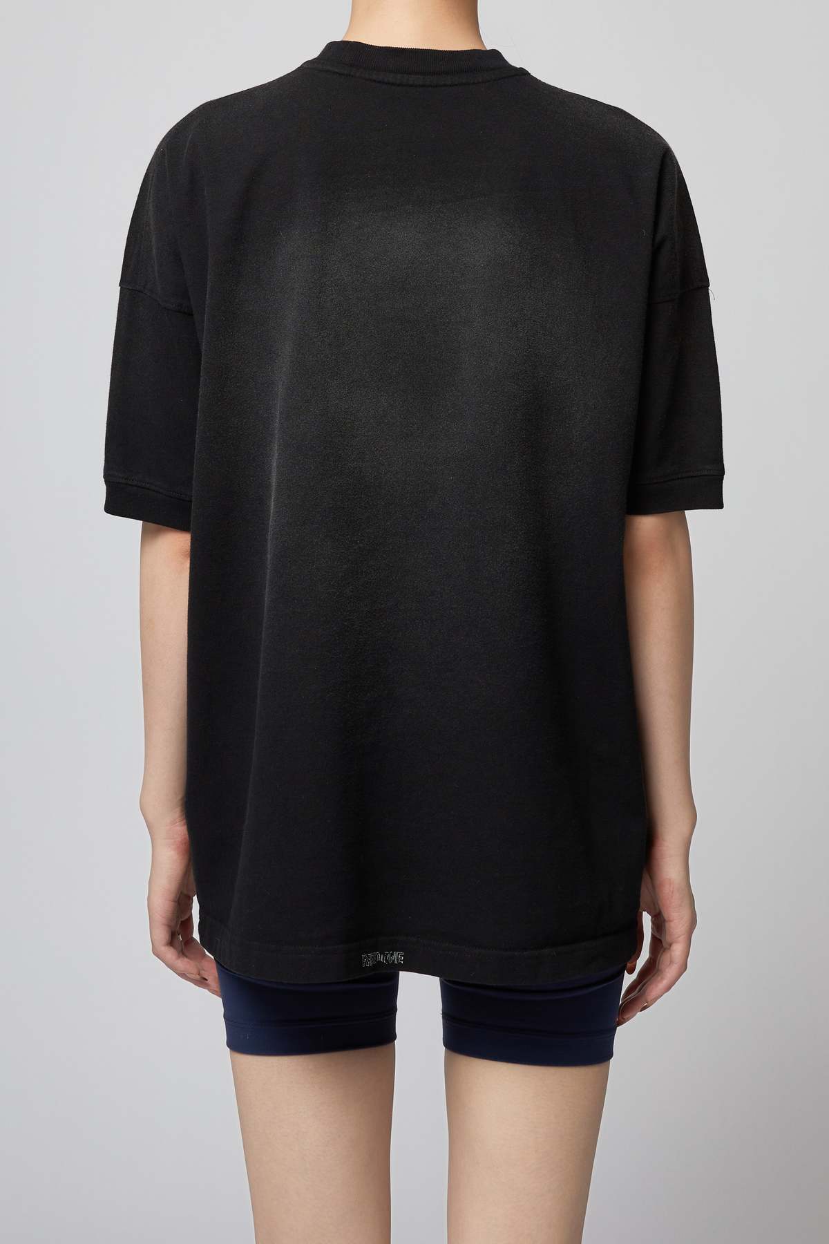 We11done Heavenly Logo Print T-shirt - Black | Garmentory