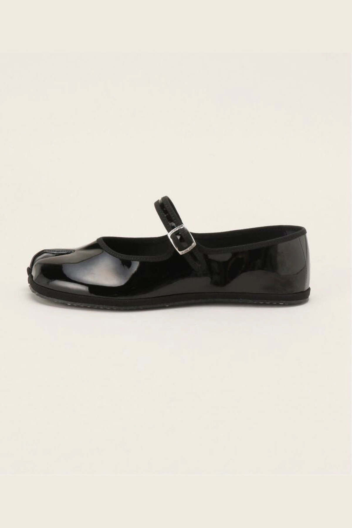 【DROGHERIA CRIVELLINI】 Tabi Classic Mary Jane Black Drogheria Crivellini FU TABI Gloss Mary Jane - Black