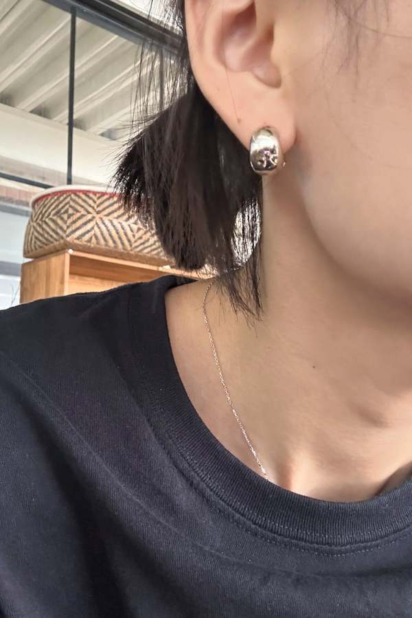 Sophie Buhai Hinged Hoops Earrings - Sterling Silver | Garmentory