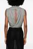 Magda Butrym PF24 Blouse 04 - Gray - Thumbnail 3