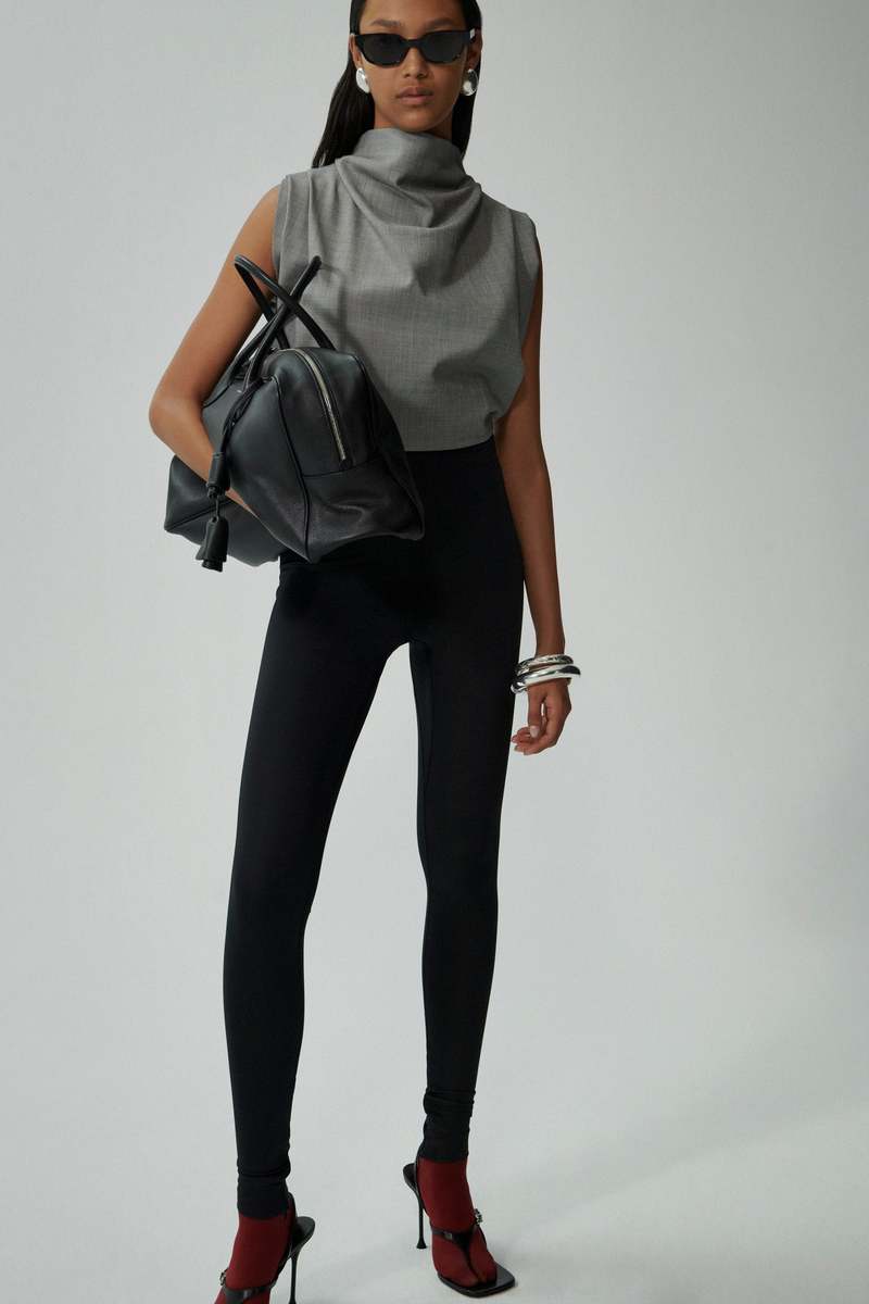 Magda Butrym PF24 Blouse 04 - Gray