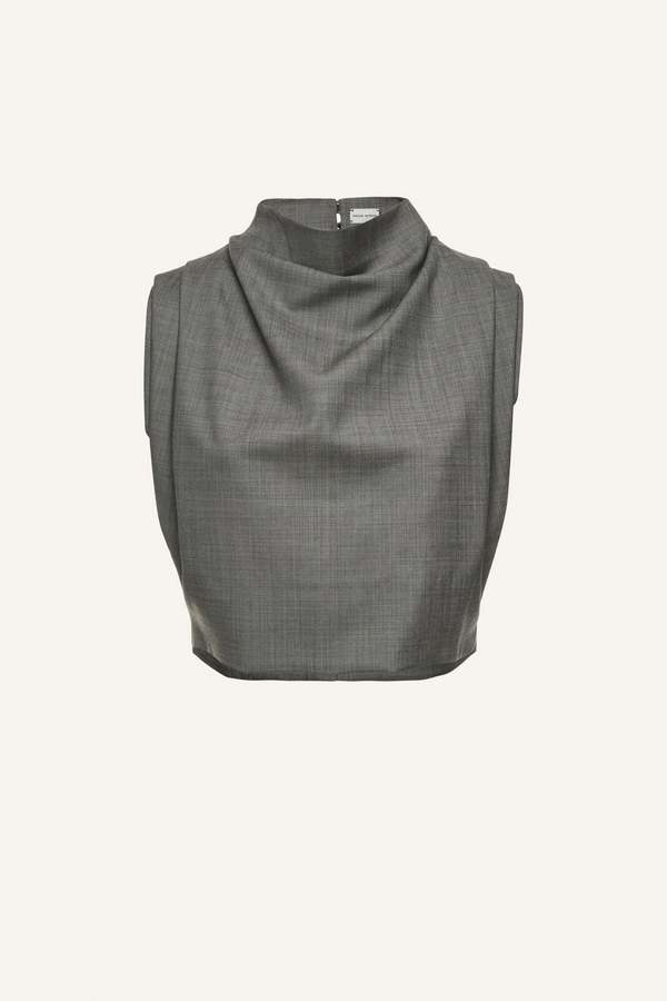 Magda Butrym PF24 Blouse 04 - Gray