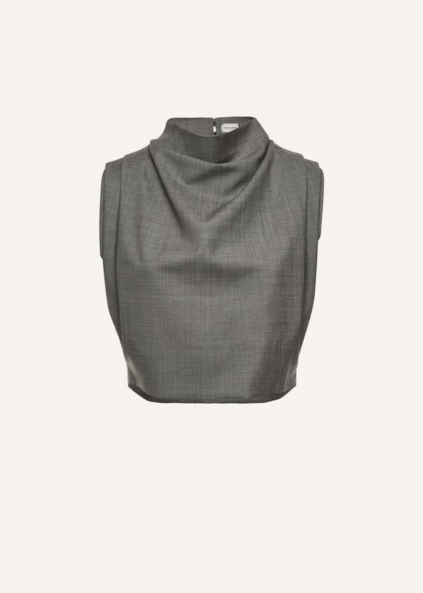 Magda Butrym PF24 Blouse 04 - Gray