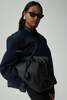 Magda Butrym PF24 Jacket 01 - Navy - Thumbnail 2