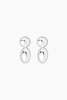 LIE STUDIO The Klara Earrings - Silver - Thumbnail 7