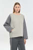 Nehera Tusani Textured Wool Sweater - Dark Grey - Thumbnail 9