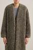 A.Emery VALDES COAT - MINK/PETROL - Thumbnail 5