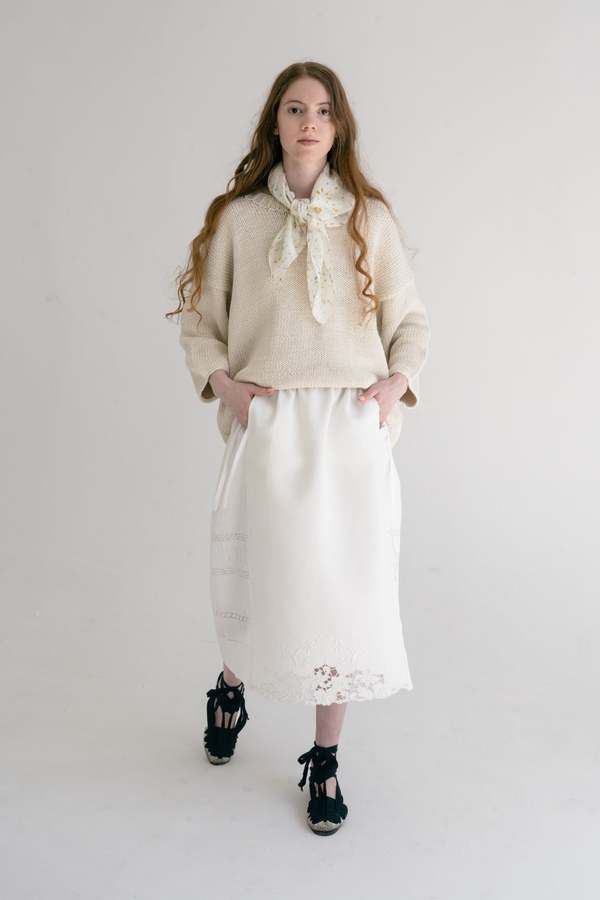 Ound Puno Jumper - Ivory Ound Puno Jumper - Ivory