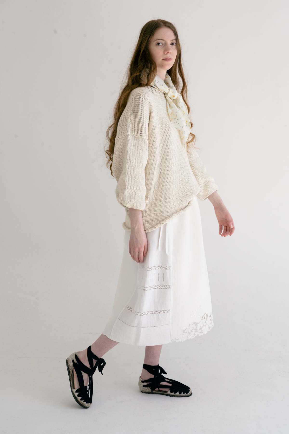 Ound Puno Jumper - Ivory - Image 3 of 4