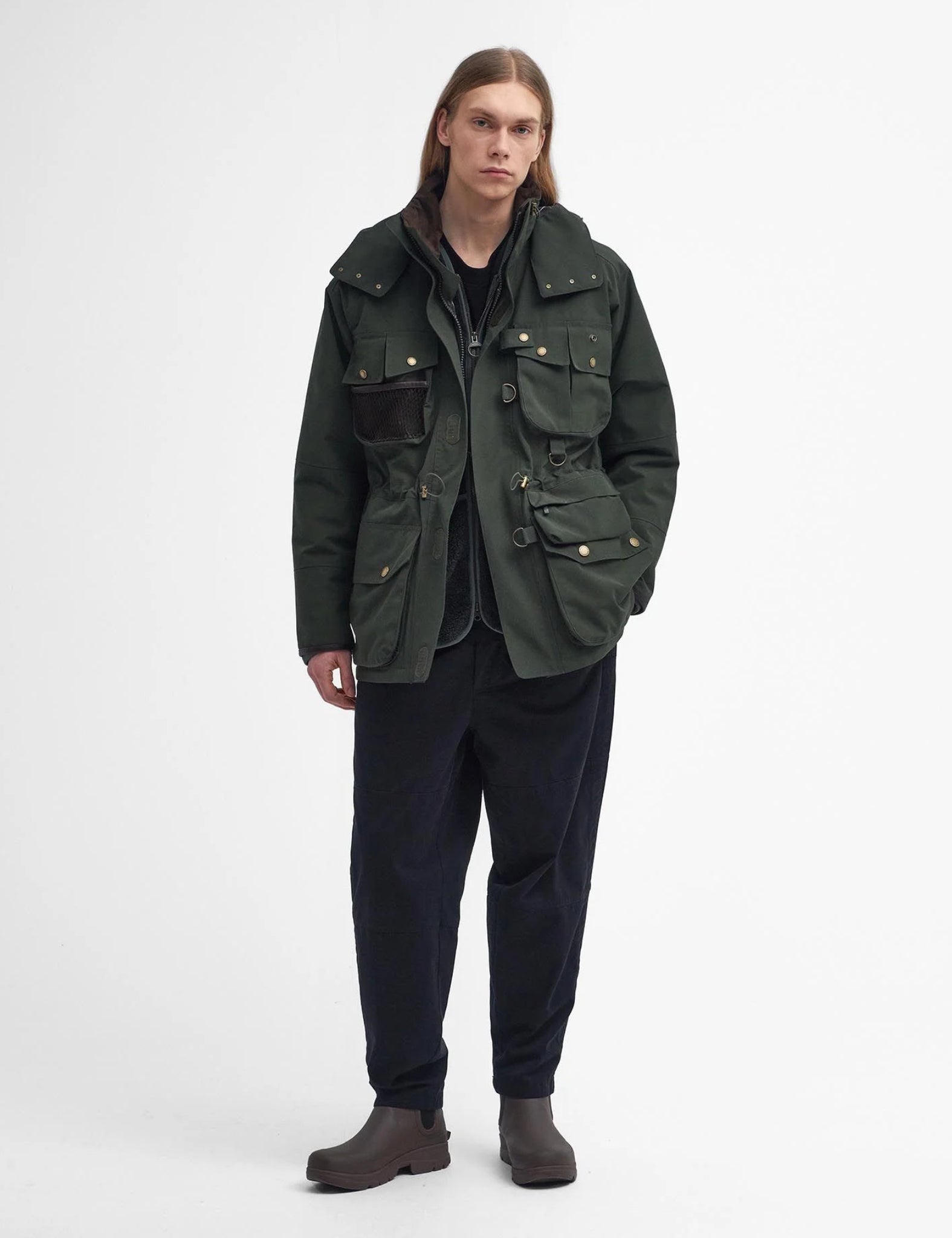 Barbour Heritage Dryfly Waterproof Jacket - Sage Green | Garmentory