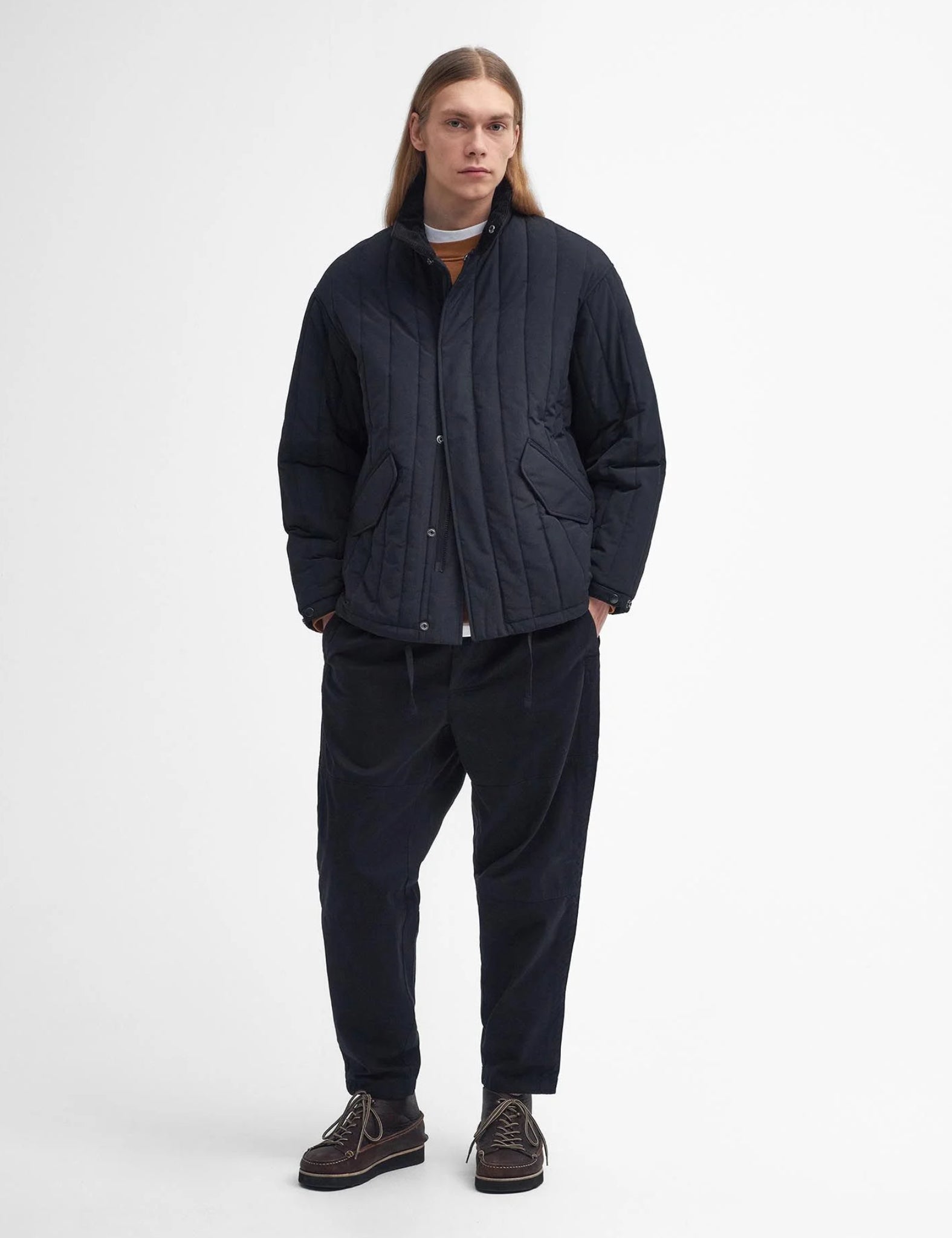 Barbour ブラックジャケット XL Barbour（バブアー） コート ジャケット BARBOUR/バブアー/BORDER WAX