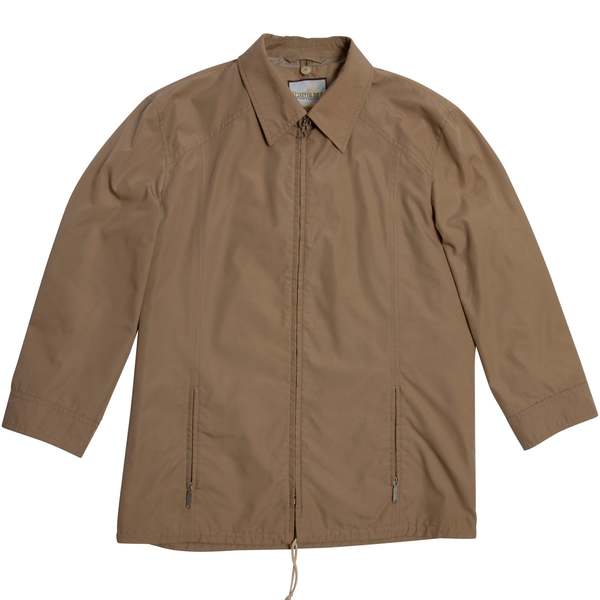Sundazed Diolen Canvas Weave Harrington Jacket - Camel