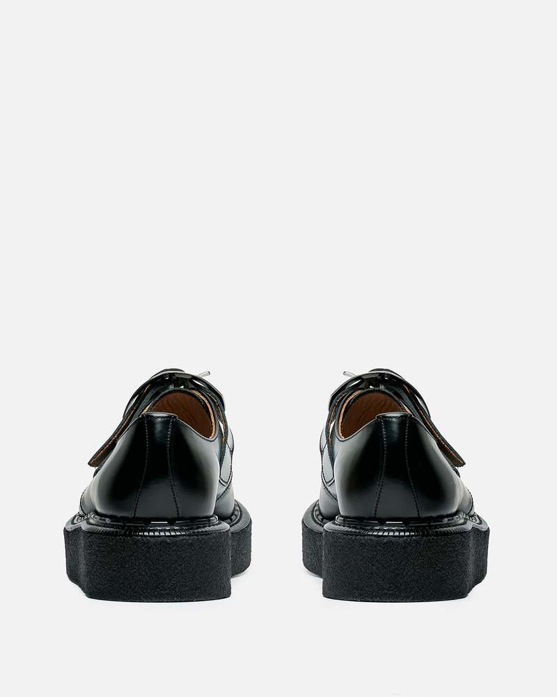 コムデギャルソンオムプリュス ジョージコックスBUCKLE MONK UK6 George Cox Edition Buckle Monk Shoes in Black – SVRN