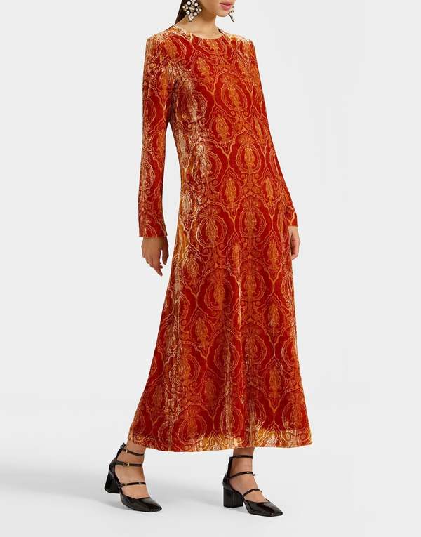 chinese dress ladies Arcturus Long Sleeve Swing Dress main image 1