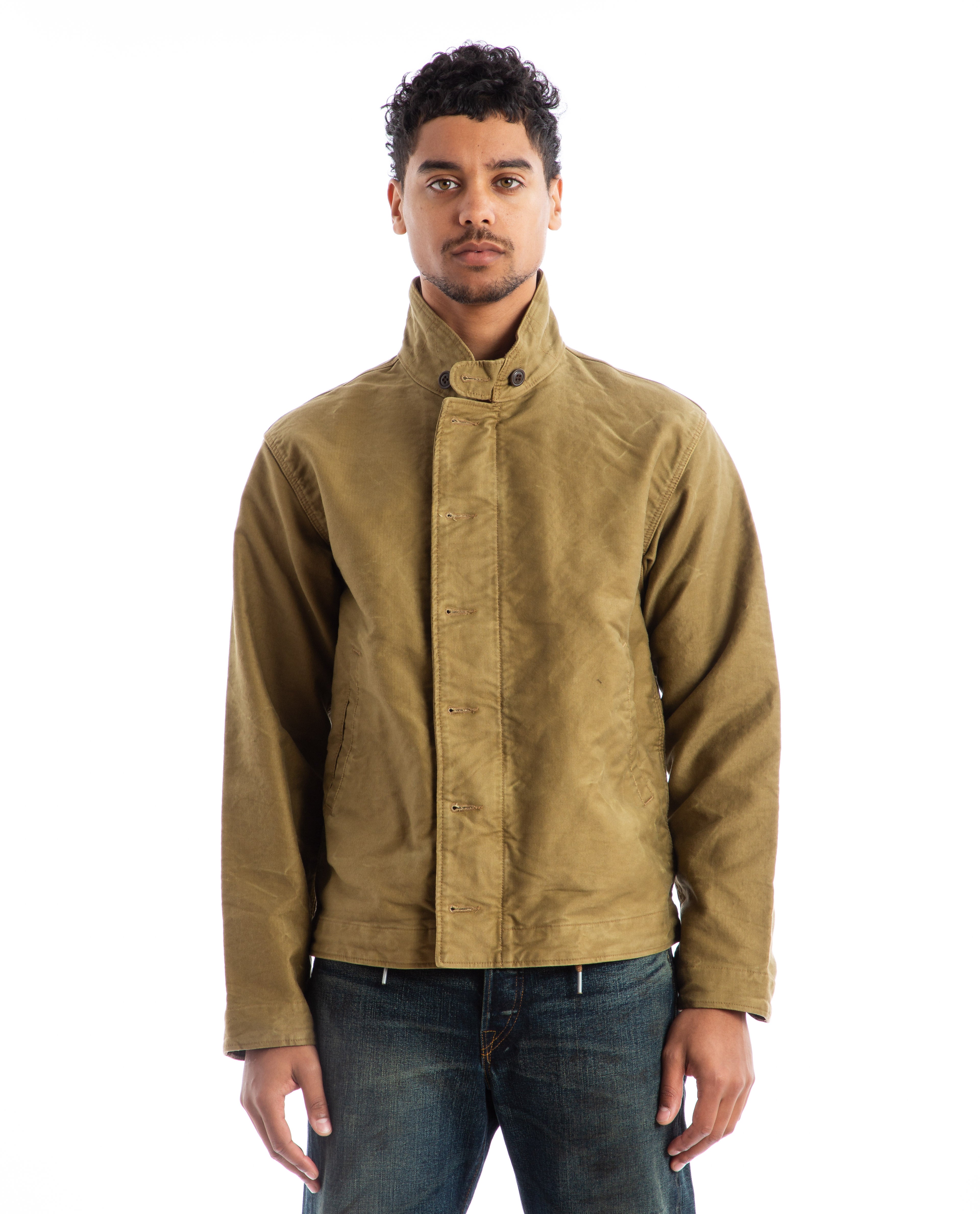 ジャケット・アウター COOR Waxed Cotton Washed Deck Bomber ジャケット・アウター COOR Waxed Cotton Washed Deck Bomber