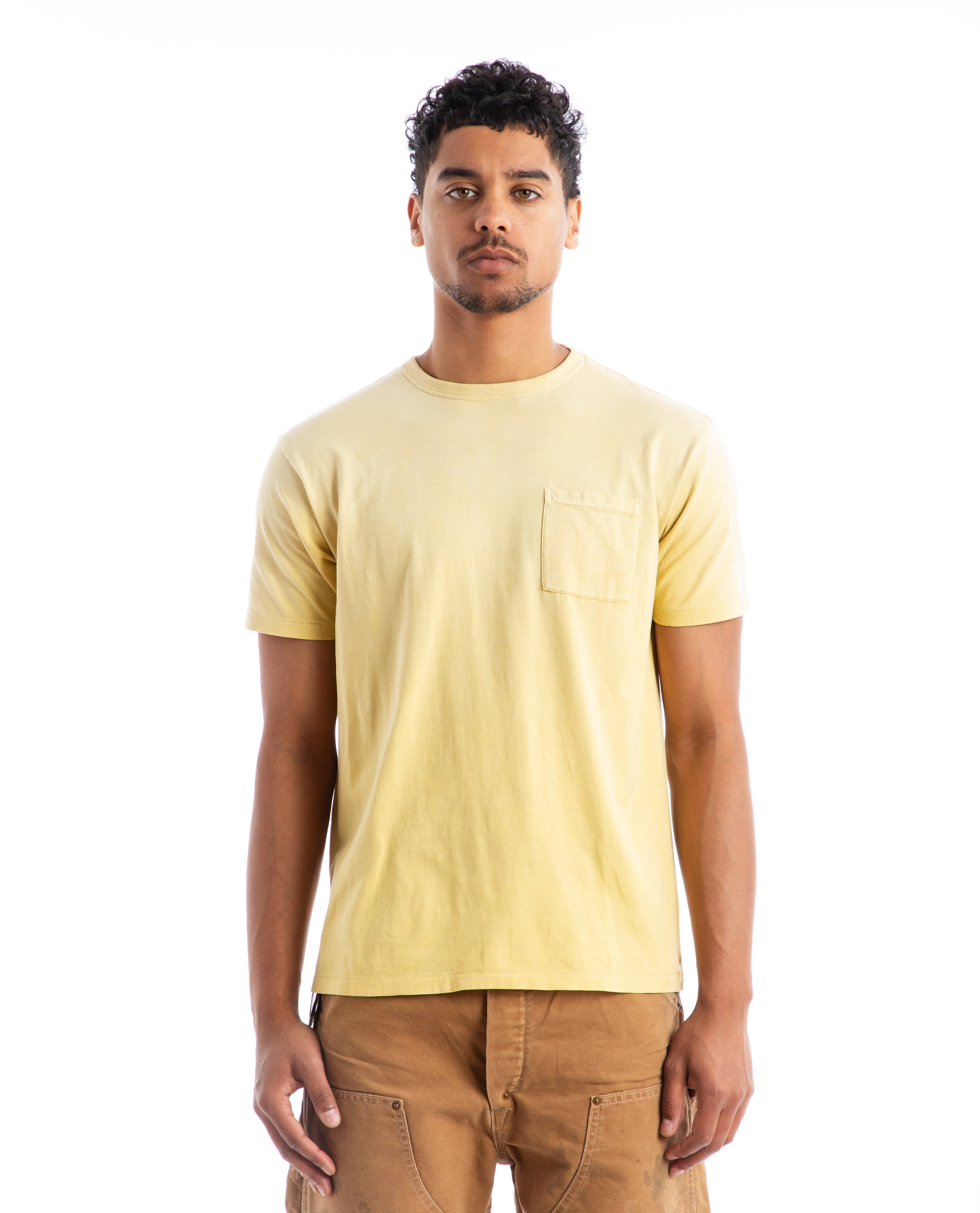 RRL Garment-Dyed Crewneck T-Shirt | Garmentory