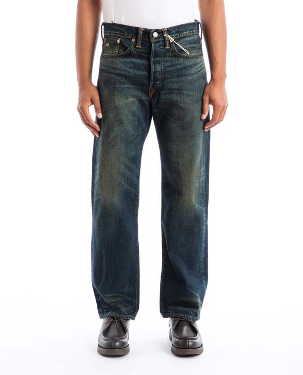 RRL Vintage 5-Pocket Straight Fit Jean - Dark | Garmentory