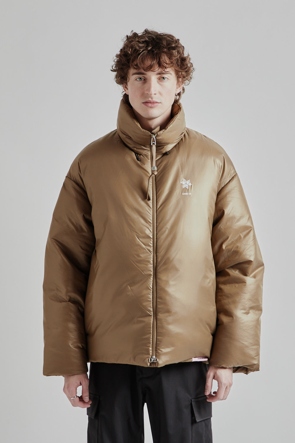 Goldwin x OAMC Down Jacket - Camel | Garmentory