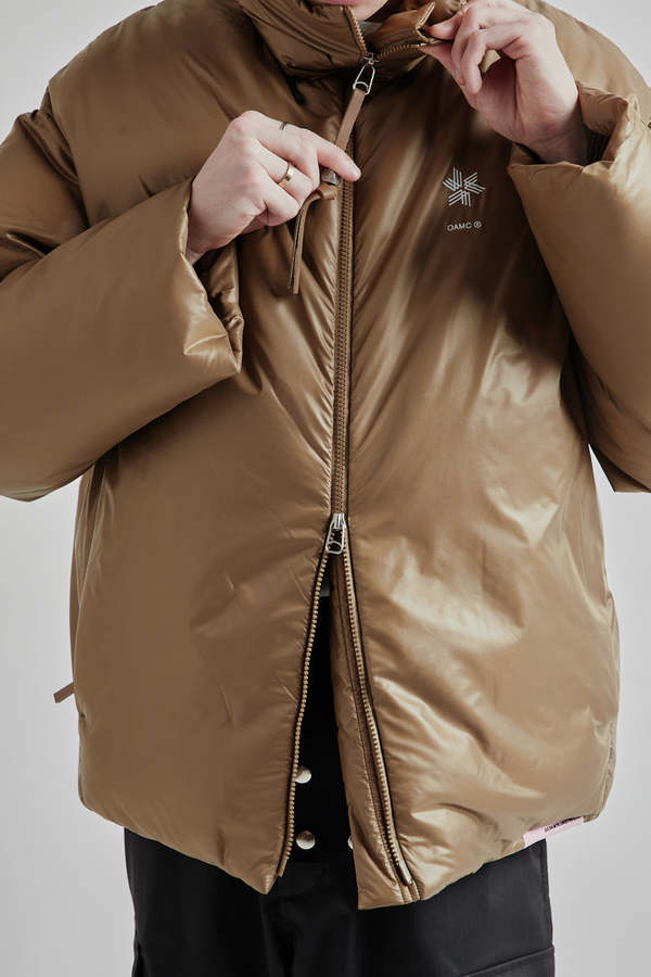 Goldwin x OAMC Down Jacket - Camel | Garmentory