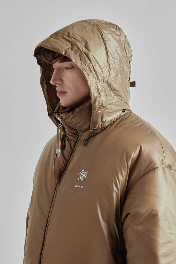 Goldwin x OAMC Down Jacket - Camel | Garmentory
