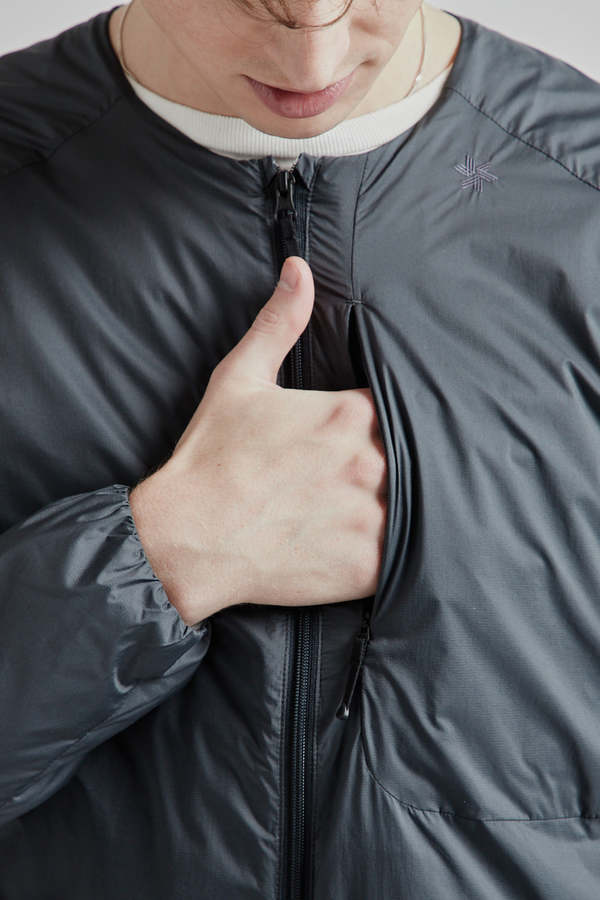 Goldwin Pertex Quantum Insulated Crew - Graphite Gray | Garmentory
