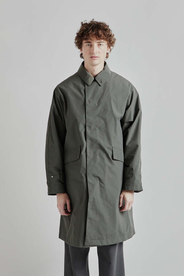 Goldwin Windstopper By GORE-TEX Labs 3-Way Coat - Dark Olive