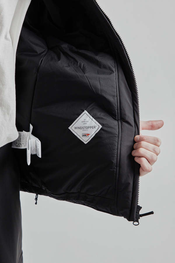 新品WINDSTOPPER GORE-TEX LABS PUFFY JACKET Goldwin WINDSTOPPER BY GORE-TEX LABS Puffy Jacket