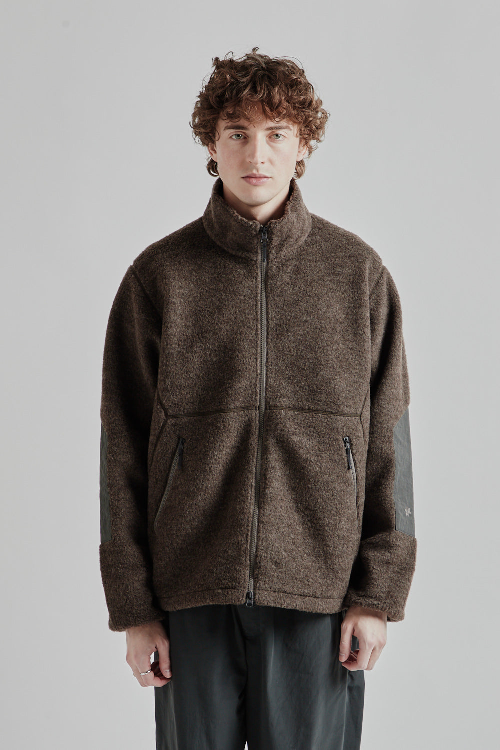 pheeny フィーニー　ボアコート　BOA ZIP COAT ブラウン pheeny フィーニー ボアコート BOA ZIP COAT ブラウン