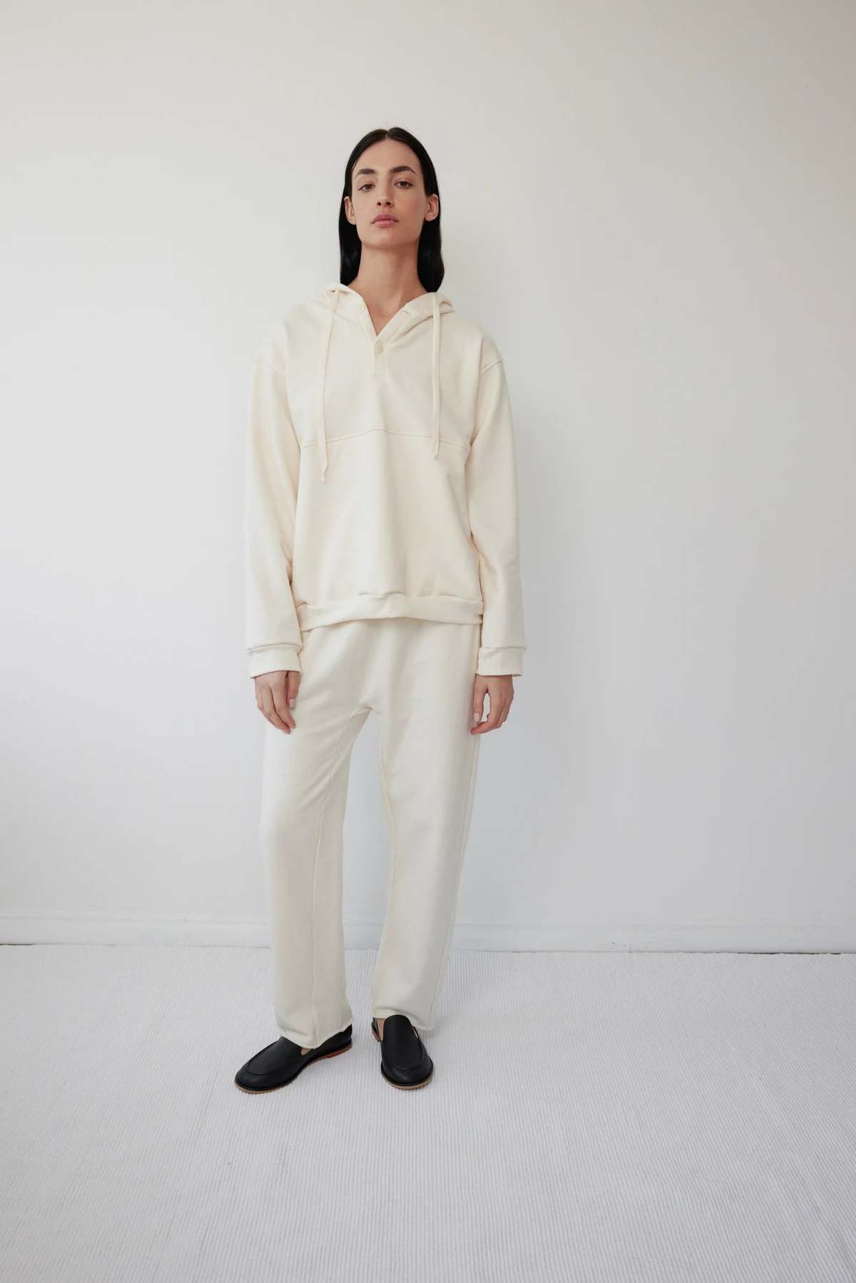 Wol Hide  Popover Hoodie - Natural - Image 5 of 5
