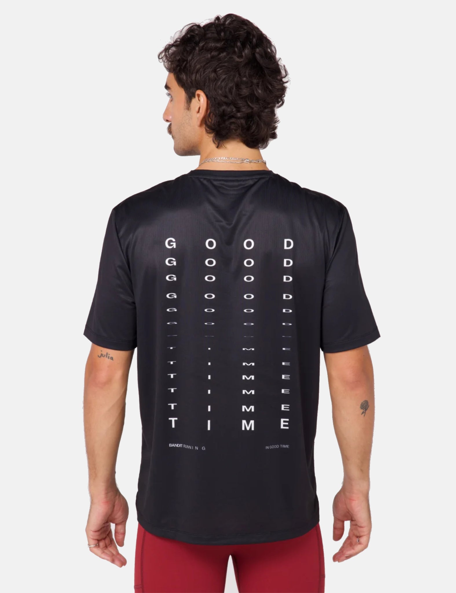 Tシャツ・カットソー LAUGHER PATMAT Good Time T-Shirt Black PM1 Patta Glitch T-Shirt in Black | SVD USA