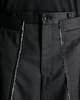 Comme des Garçons Spliced Wool Nylon Wide Leg Trousers - Black - Thumbnail 5