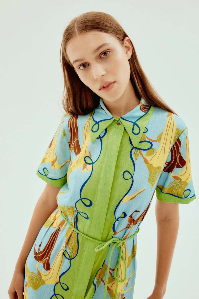 alemais rafaela mini dress Rafaela Long Sleeve Mini Dress