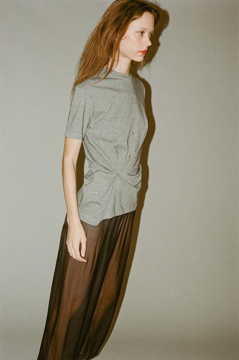 トップス paloma wool tee Paloma Wool Click Tee - Grey | Garmentory