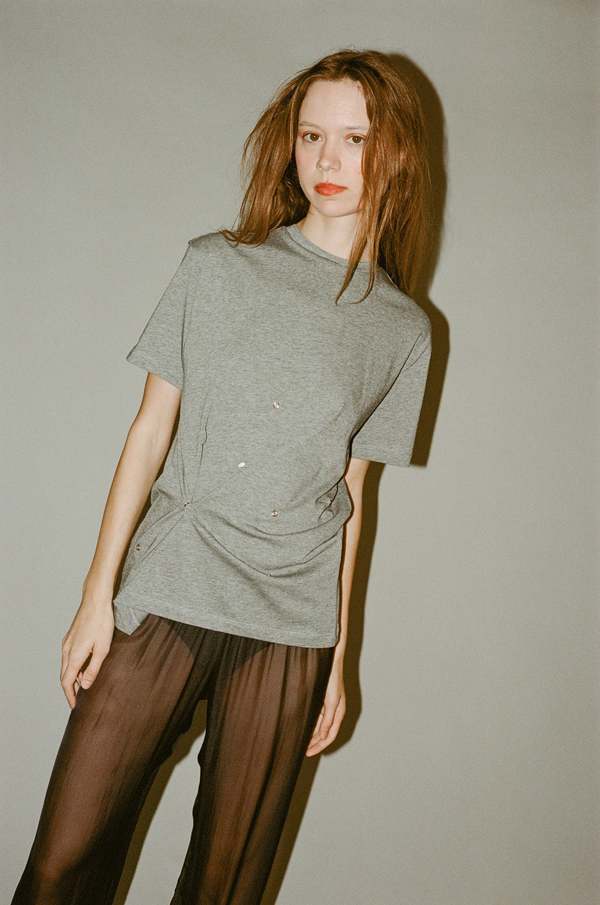 Paloma Wool Click Tee - Grey | Garmentory