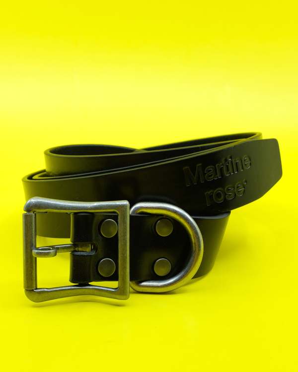MARTINE ROSE ブラック Bondage ベルト Martine Rose - Bondage Belt in Black - 1138LP01001-BLK-UNI – Voo Store