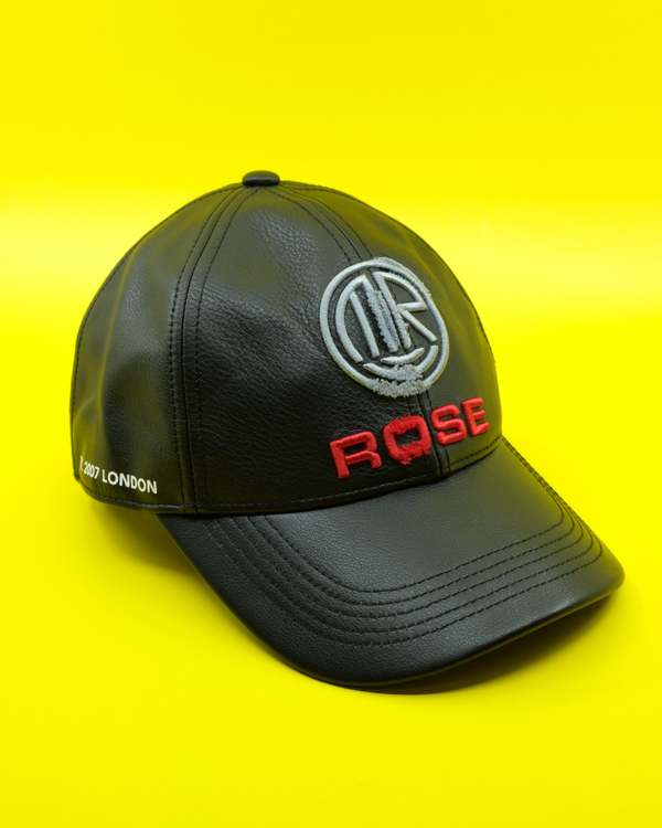 Martine Rose Leather Leather Cap - Black | Garmentory