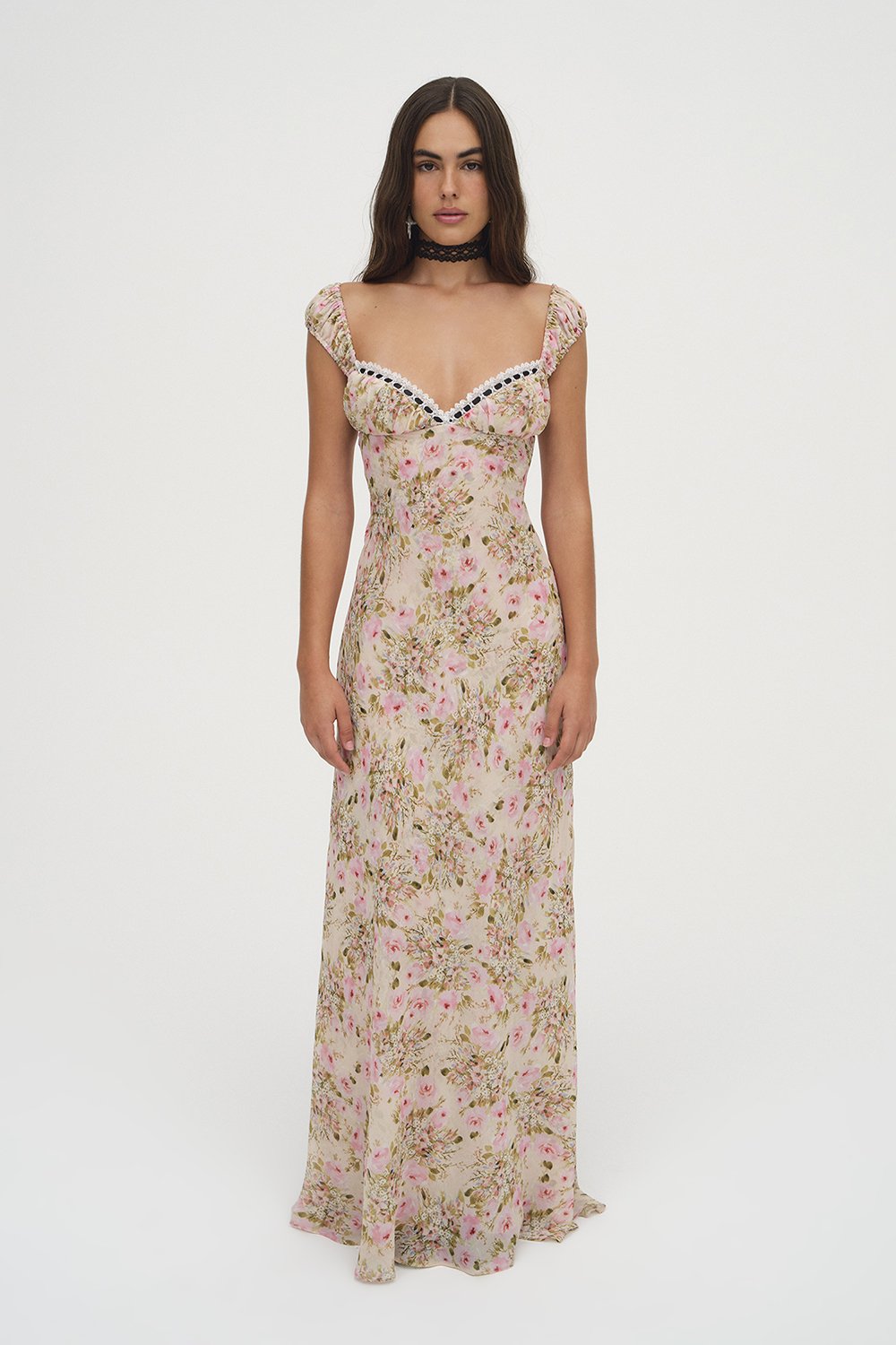 for love and lemons embroidered maxi dress For Love & Lemons main image 0