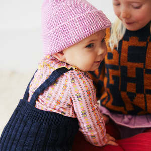 Misha & Puff Baby Pattie Bodysuit Pink Lilac Bohemia Print