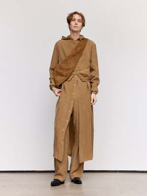 トップス GABRIELACOLLGARMENTS CUPRO HOODED JACKET GABRIELA COLL GARMENTS】 Style ① 